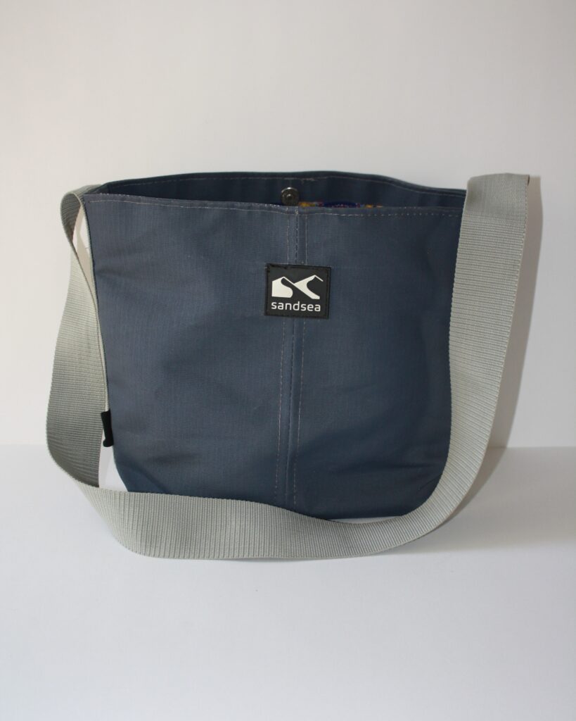 Blue Kokule Handbag – Handmade Namibian Bag with Elegant Design