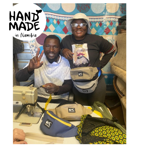 creators Sandsea Namibia Founders – Local Artisans Crafting Handmade Bags Inspired by Namibian Wilderness